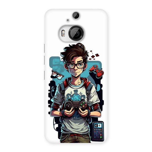 Cool Gamer Guy Back Case for HTC One M9 Plus