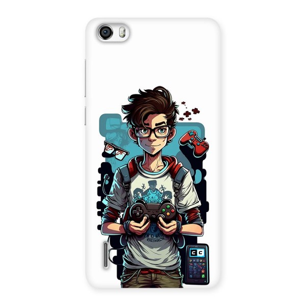 Cool Gamer Guy Back Case for Honor 6