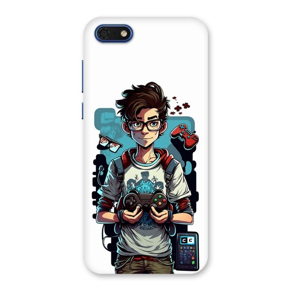 Cool Gamer Guy Back Case for Honor 7s