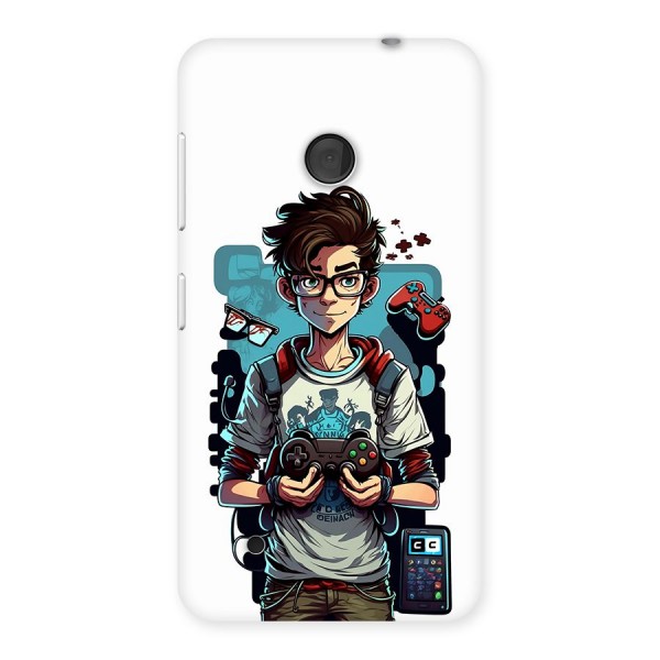 Cool Gamer Guy Back Case for Lumia 530