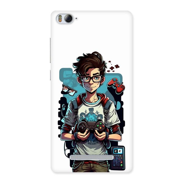 Cool Gamer Guy Back Case for Mi4i