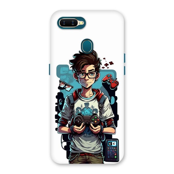 Cool Gamer Guy Back Case for Oppo A12