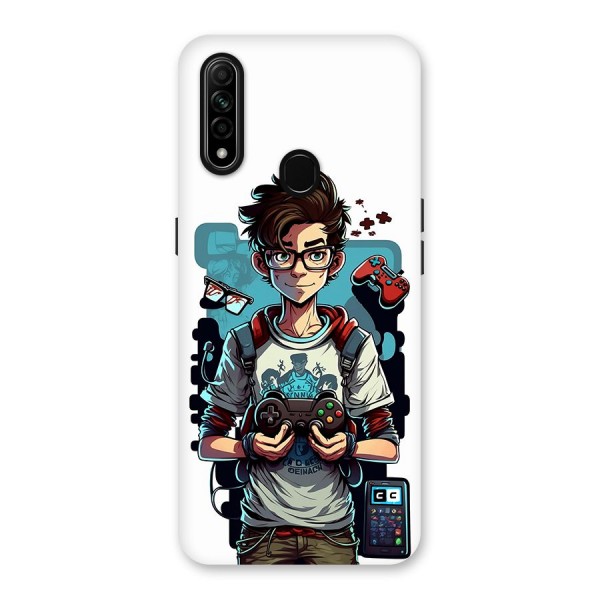 Cool Gamer Guy Back Case for Oppo A31