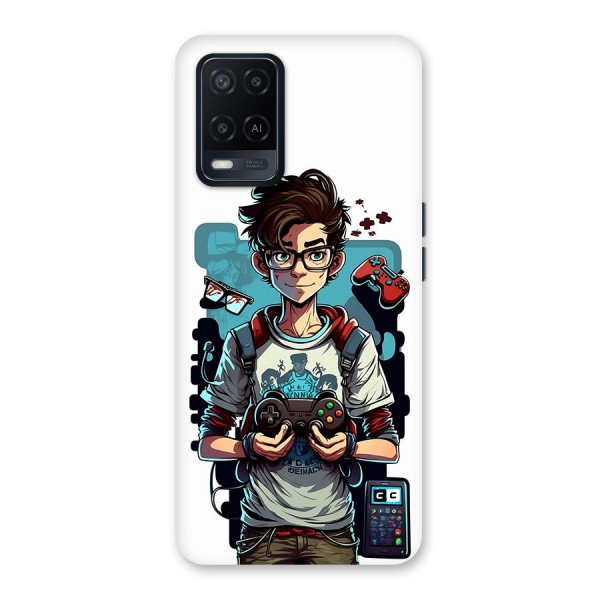 Cool Gamer Guy Back Case for Oppo A54