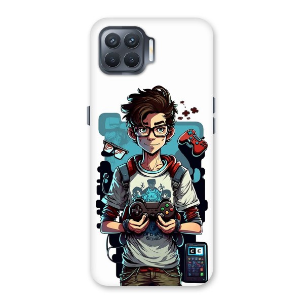 Cool Gamer Guy Back Case for Oppo F17 Pro