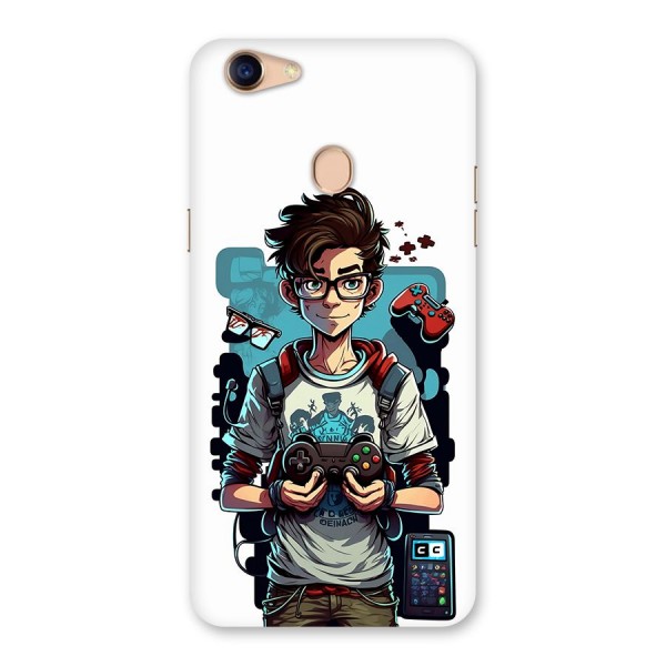 Cool Gamer Guy Back Case for Oppo F5