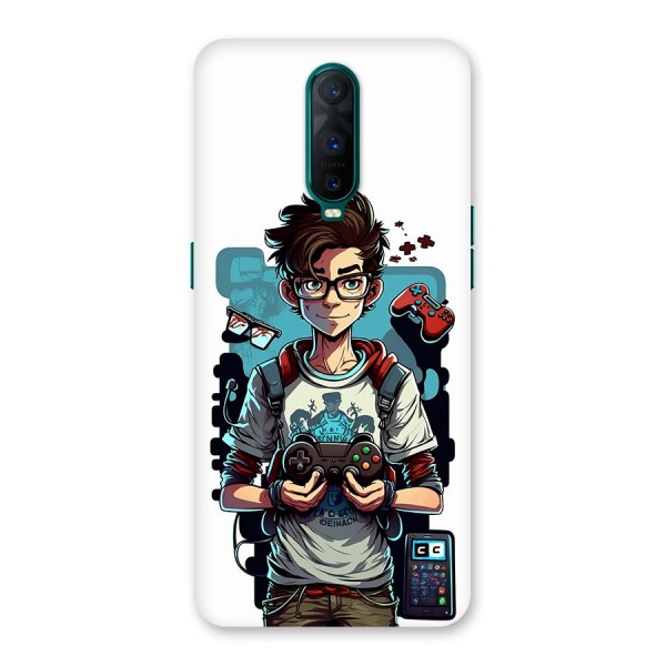 Cool Gamer Guy Back Case for Oppo R17 Pro