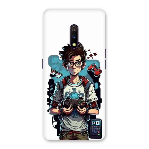 Cool Gamer Guy Back Case for Realme X