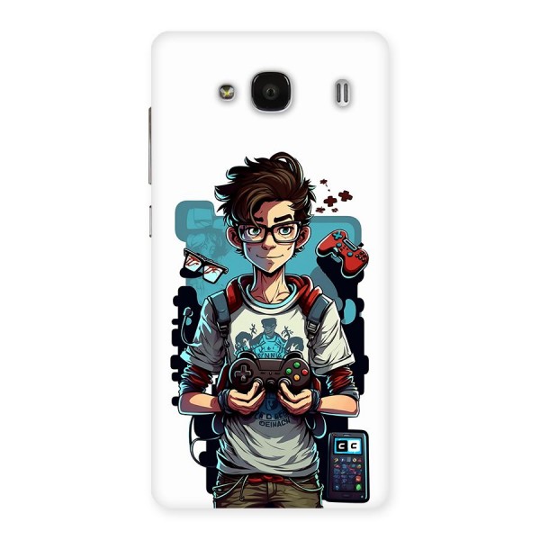 Cool Gamer Guy Back Case for Redmi 2s