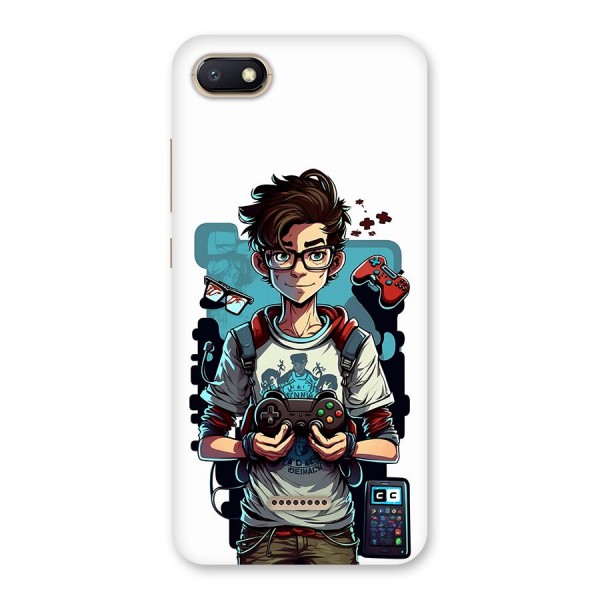 Cool Gamer Guy Back Case for Redmi 6A