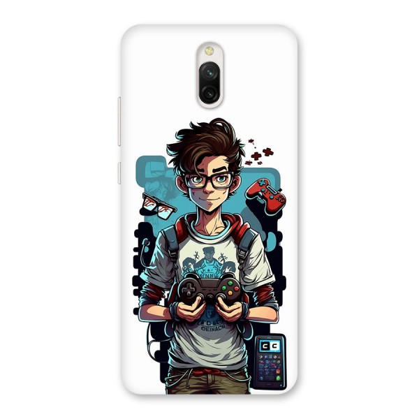 Cool Gamer Guy Back Case for Redmi 8A Dual