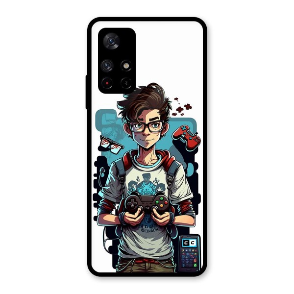 Cool Gamer Guy Back Case for Redmi Note 11T 5G