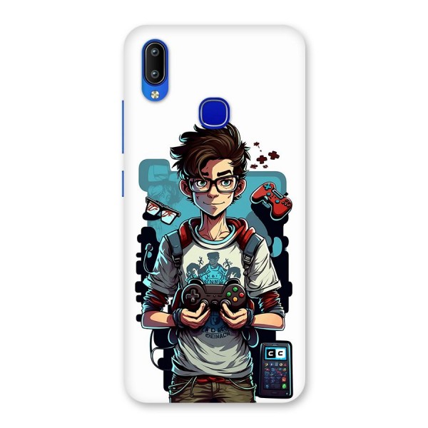 Cool Gamer Guy Back Case for Vivo Y91