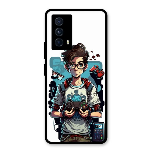 Cool Gamer Guy Back Case for Vivo iQOO Z5