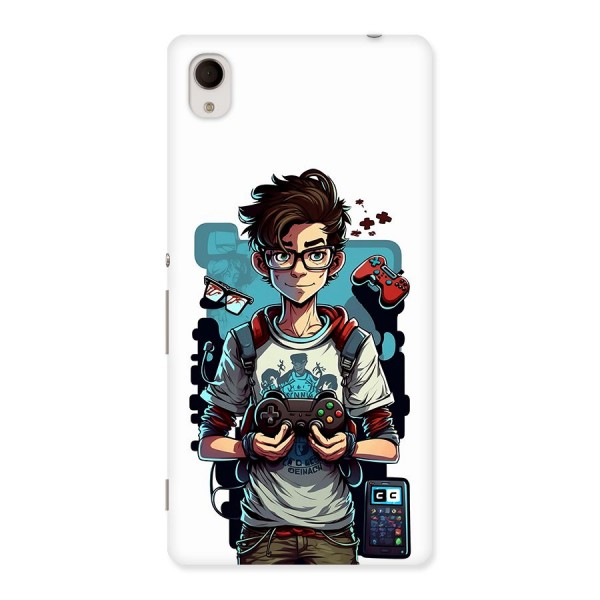 Cool Gamer Guy Back Case for Xperia M4