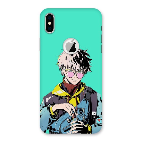 Cool Gojo Back Case for iPhone XS Logo Cut