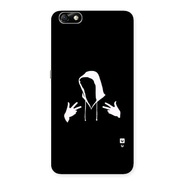 Cool Hoodie Silhouette Back Case for Honor 4X