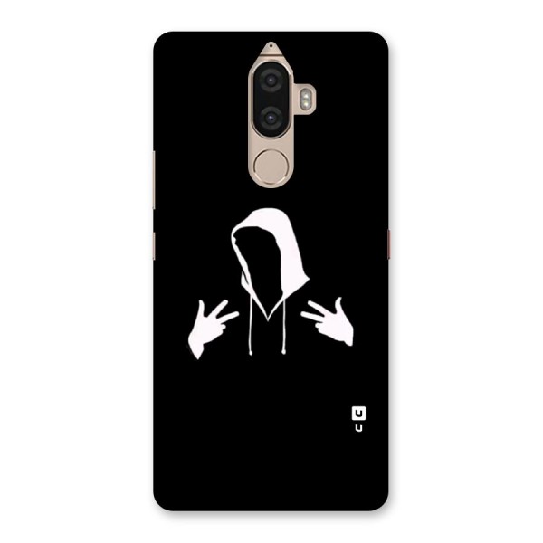 Cool Hoodie Silhouette Back Case for Lenovo K8 Note