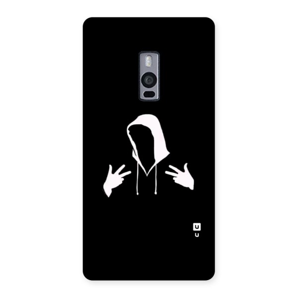 Cool Hoodie Silhouette Back Case for OnePlus 2