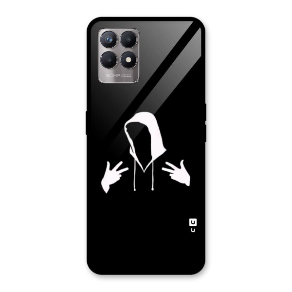 Cool Hoodie Silhouette Back Case for Realme 8i