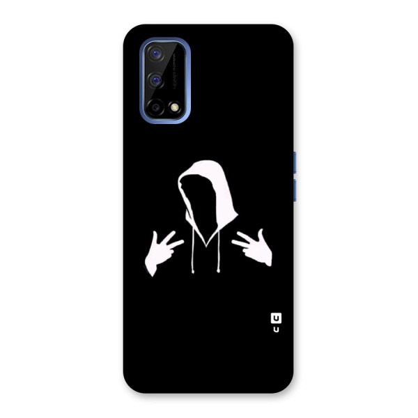 Cool Hoodie Silhouette Back Case for Realme Narzo 30 Pro