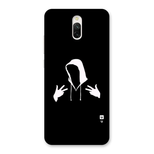 Cool Hoodie Silhouette Back Case for Redmi 8A Dual