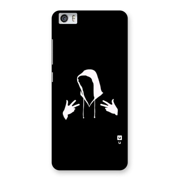 Cool Hoodie Silhouette Back Case for Redmi Mi 5