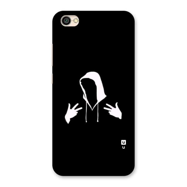 Cool Hoodie Silhouette Back Case for Redmi Y1 Lite