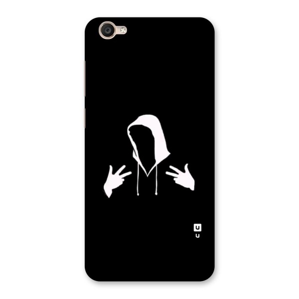 Cool Hoodie Silhouette Back Case for Vivo Y55