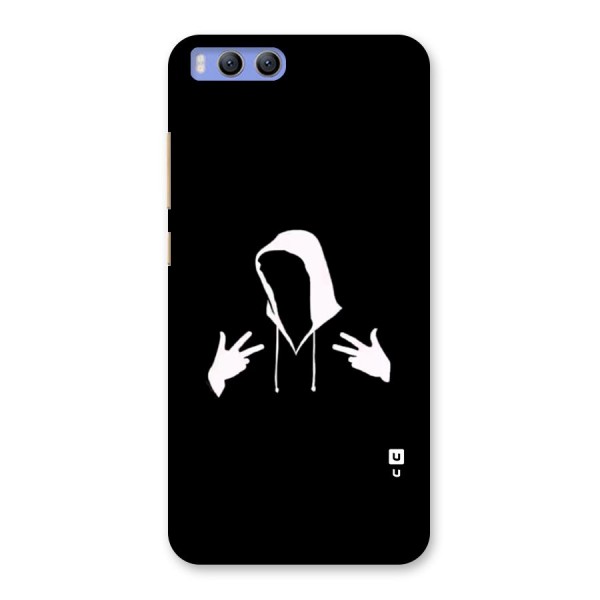 Cool Hoodie Silhouette Back Case for Xiaomi Mi 6