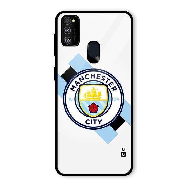 Cool Manchester City Glass Back Case for Galaxy M21