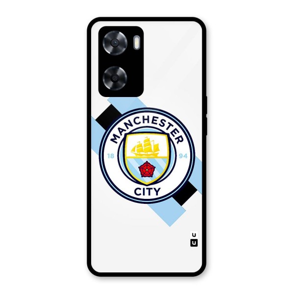 Cool Manchester City Glass Back Case for Oppo A57 2022