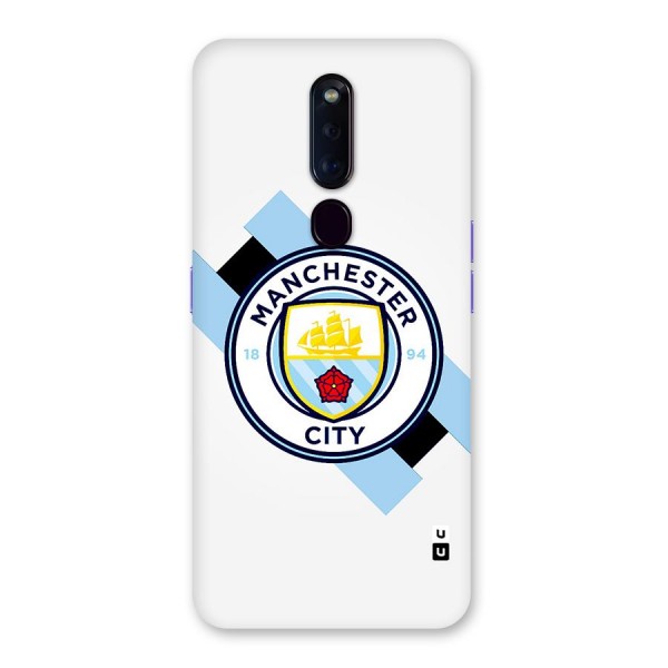 Cool Manchester City Glass Back Case for Oppo F11 Pro