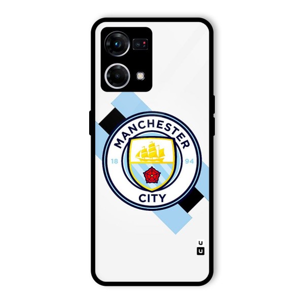 Cool Manchester City Glass Back Case for Oppo F21 Pro 4G