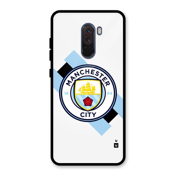 Cool Manchester City Glass Back Case for Poco F1