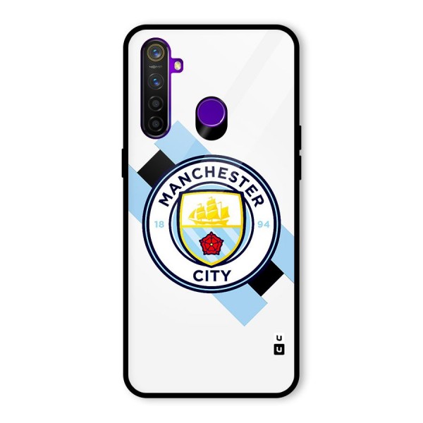 Cool Manchester City Glass Back Case for Realme 5 Pro