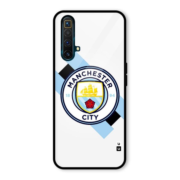 Cool Manchester City Glass Back Case for Realme X3 SuperZoom