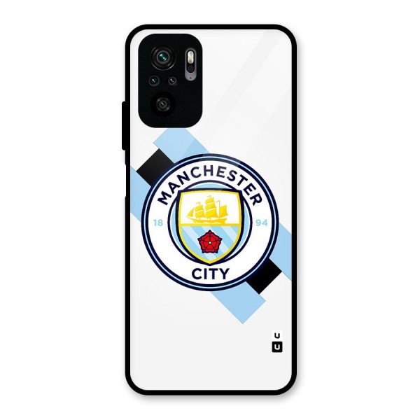 Cool Manchester City Glass Back Case for Redmi Note 10