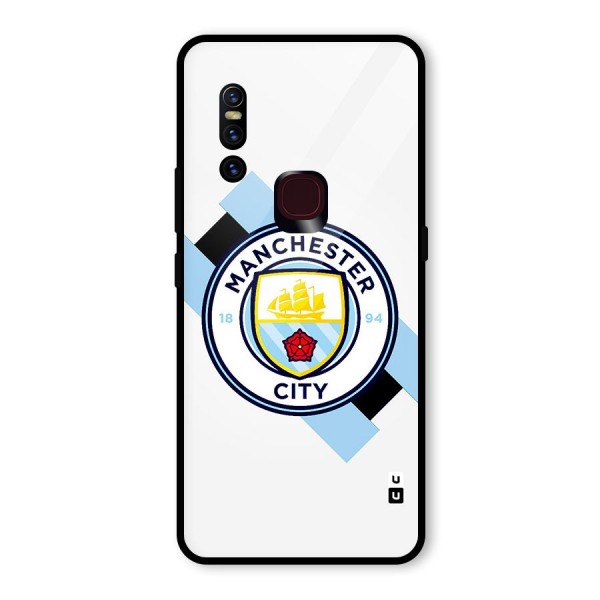 Cool Manchester City Glass Back Case for Vivo V15