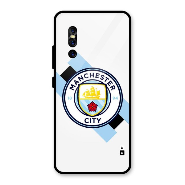 Cool Manchester City Glass Back Case for Vivo V15 Pro