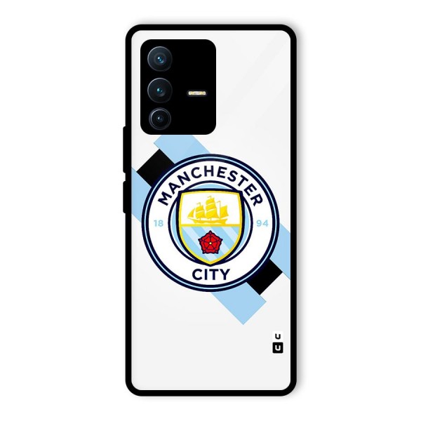 Cool Manchester City Glass Back Case for Vivo V23 Pro