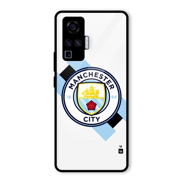 Cool Manchester City Glass Back Case for Vivo X50 Pro