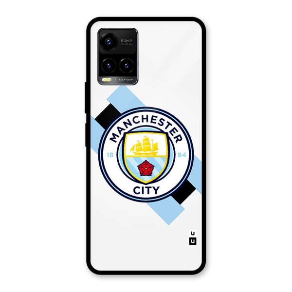 Cool Manchester City Glass Back Case for Vivo Y21A