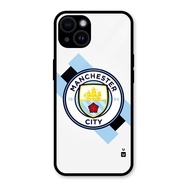 Cool Manchester City Glass Back Case for iPhone 14