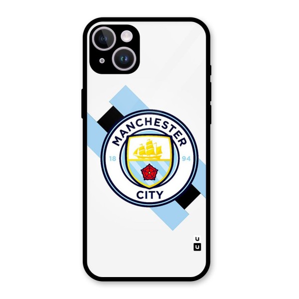 Cool Manchester City Glass Back Case for iPhone 14 Plus