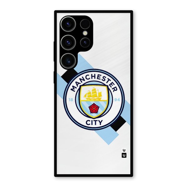 Cool Manchester City Metal Back Case for Galaxy S23 Ultra