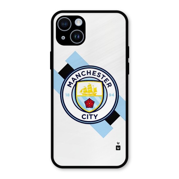 Cool Manchester City Metal Back Case for iPhone 14