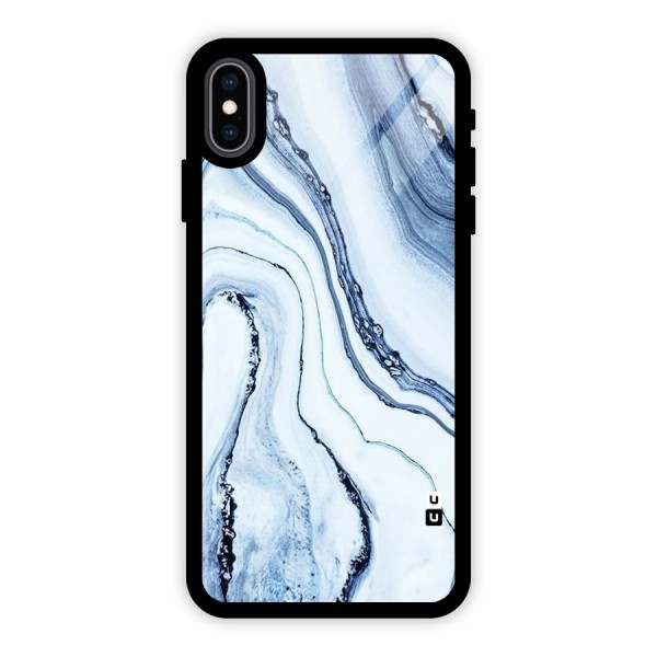 Cool Marble Art Glass Back Case for iPhone XS Max