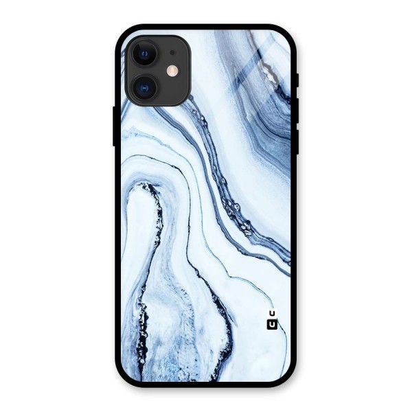 Cool Marble Style (Printed) Glass Back Case for iPhone 11