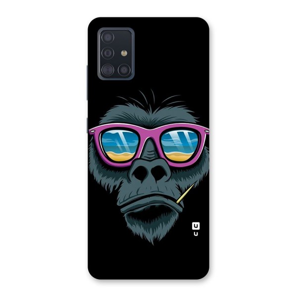 Cool Monkey Beach Sunglasses Back Case for Galaxy A51